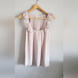 aritzia wilfred silk sleeveless blouse. size small EUC